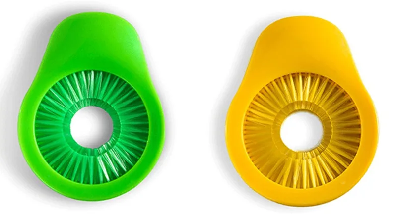 YIBO Creative corn cleaning brush cuisine vegetable surface cleaning brush cucumber round potato brush kitchen vegetable tool