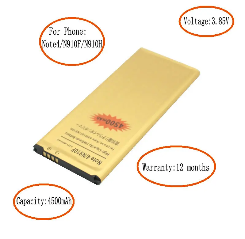 ISkyamS 3x EB-BN910BBE Note4 золотистого Батарея+ Зарядное устройство для samsung Galaxy Note 4 N910H N910A N910C N910U N910F N910X N910P N910R