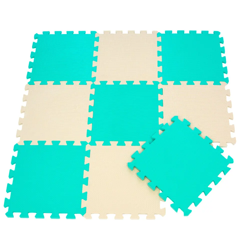 9 шт. детский коврик из пены эва 2 цвета|foam baby play mats|activity matbaby mat |