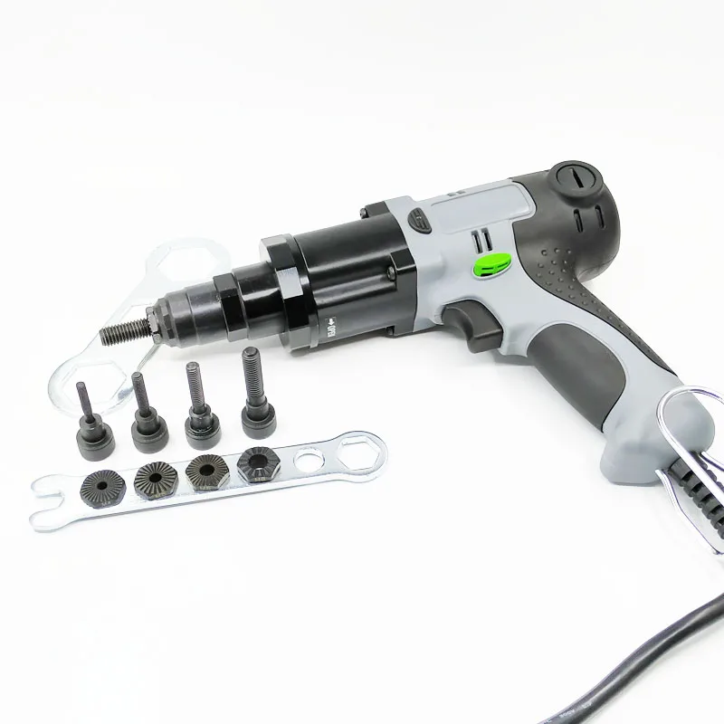 M4 M5 M6 M8 M10 Electrical Rivet Nut Gun Electrical Riveting Tool
