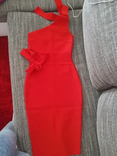 ADYCE красное женское Бандажное платье новое поступление летнее черное абрикосовое платье на одно плечо с кисточками знаменитостей Подиумные вечерние платья Vestidos