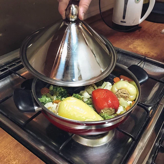 Тажин Пароварка &quotVETTA&quot d26 см нержавеющая сталь|double pan|pan doubleinduction pan |