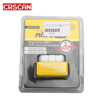 

Plug and Drive NitroOBD2 Performance Chip Tuning Box for Benzine Cars