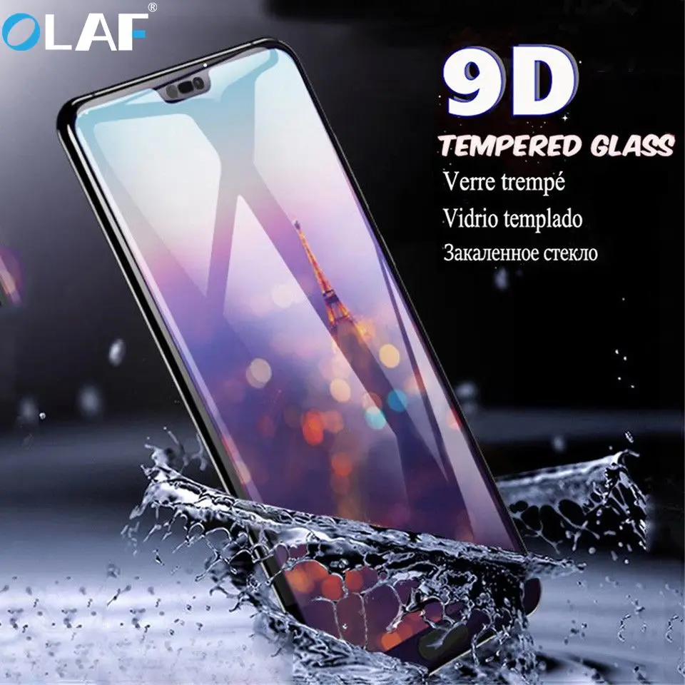 

9D Full Cover Protective Tempered Glass For Huawei P30 P20 lite pro Screen Protector Film For Hauwei Mate20 X Nova3 4 Glass Film