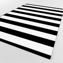 Серый белый геометрический скандинавский 3d принт Нескользящая микрофибра Гостиная декоративный современный моющийся коврик