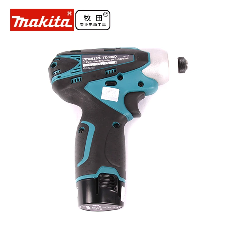 Электрический шуруповерт MAKITA 18V с зарядным ударом, электрическая дрель