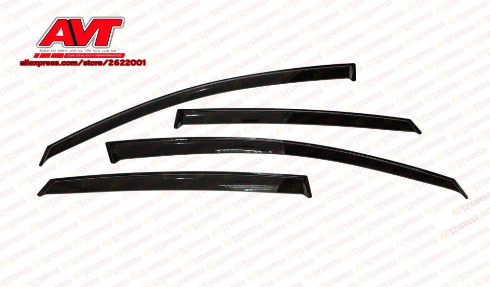 

Deflectors for Nissan Teana 2003-2008 1set\4pcs styling wind window deflector guard vent visor rain guards cover