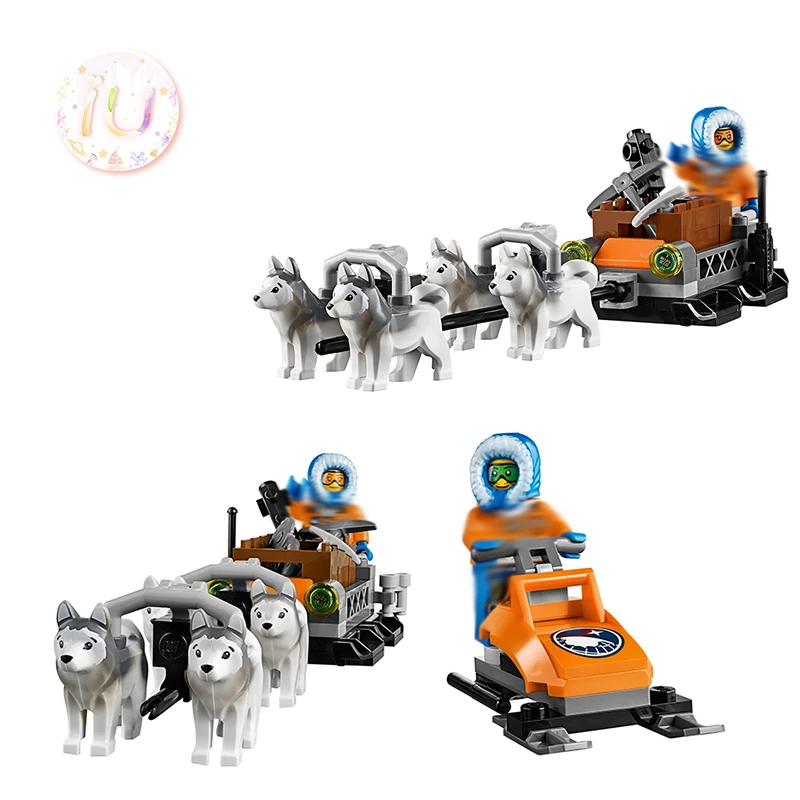 Legoings City Series Arctic Icebreaker Набор строительных блоков BELA 10443 подарки на день рождения