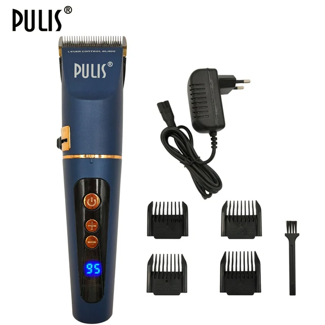 $US $26.91  PULIS Professional Hair Clipper 2500mAh Rechargeable Hair Trimmer Men Haircut Machine Ceramic Blade