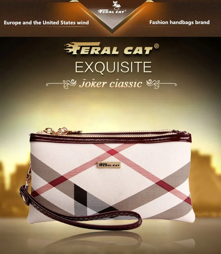 FERAL CAT Buy Cheap Womens Fashion Wallets Online Purses For Ladies Womens Small Leather Shoulder Bags Elegant Bag46