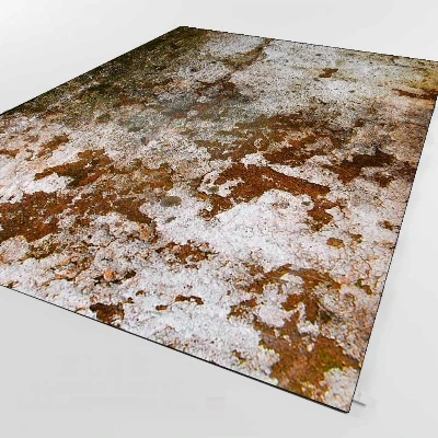 Else коричневый серый Винтаж старения Старые стены дизайн 3d принт нескользящей микрофибры Гостиная Декоративные Современные моющийся коврик мат