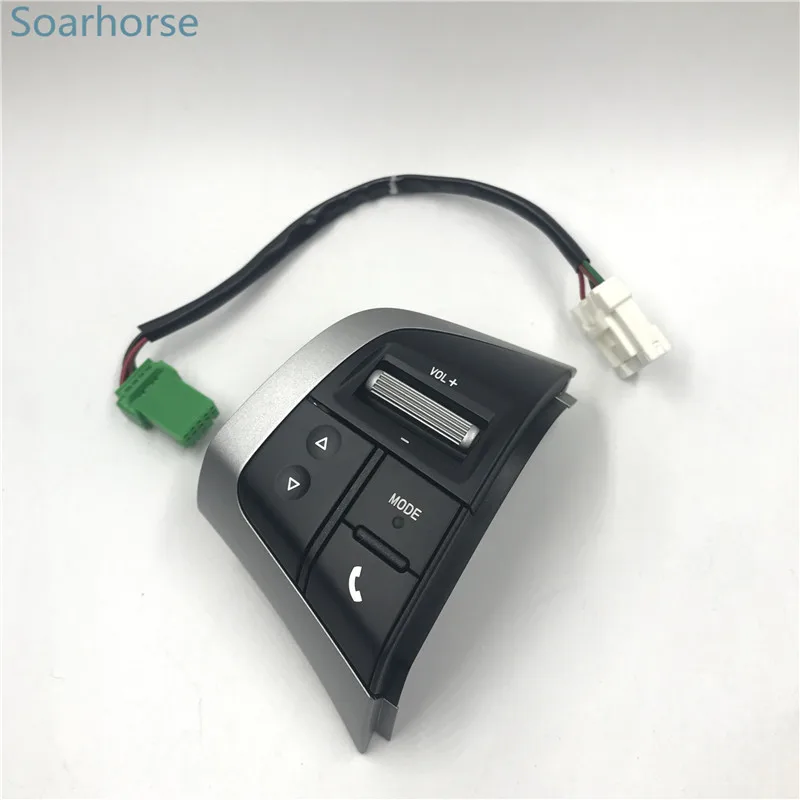 Soarhorse для Isuzu D-MAX Dmax Многофункциональное рулевое колесо аудио кнопка управления музыкой с кабелями