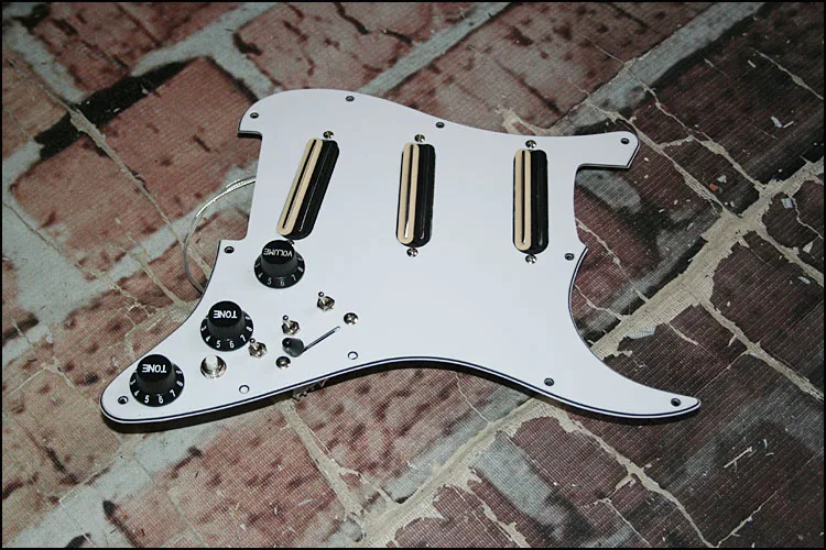 

Guitar Pickups Super line assembly SSS Double coil Pickups Guitar Pickguard Wiring Suitable for Stratocaster Guitar