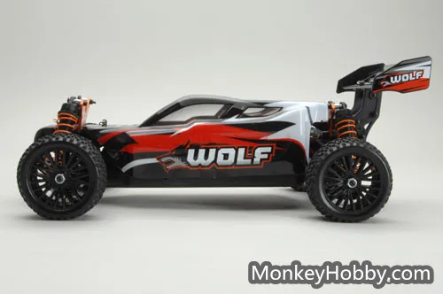 DHK Wolf 8133 1/10 4WD Eletric RC гоночная, матовая Багги RTR