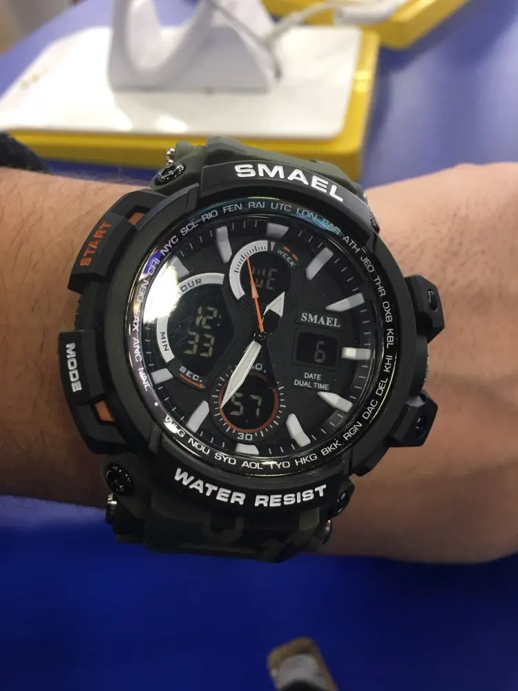 SMAEL Sports Waterproof LED Digital Watches