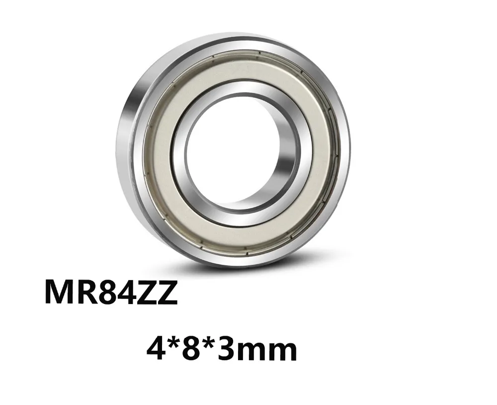 5 шт./лот MR84ZZ глубокий шаровой Миниатюрный Мини-подшипник MR84ZZ MR84-ZZ 4*8*3 мм 4*8*3 высококачественный подшипник из стали