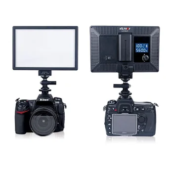 Viltrox L116T LED Video Light Ultra thin LCD Bi-Color & Dimmable DSLR Studio LED Light Lamp Panel for Camera DV Camcorder
Viltrox L116T LED Video Light Ultra thin LCD Bi-Color & Dimmable DSLR Studio LED Light Lamp Panel for Camera DV Camcorder