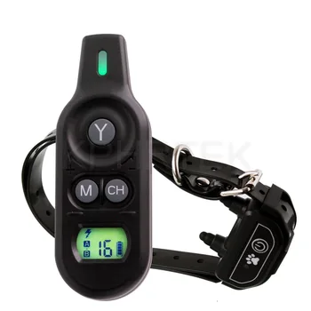 

Dog Shock Remote Training Collar Rechargeable Remote Control Waterproof IP67 34e