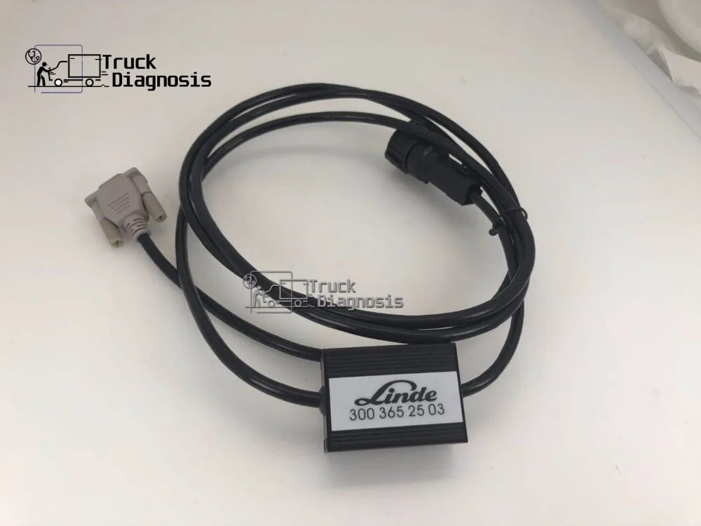 US $149.00 Forklift Truck Diagnostic cable Linde Engine 3003652503 Adapter linde Forklift Truck Diagnosis Interface Tool