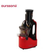 Шнековая соковыжималка Oursson JM7002, загрузочное отверстие 75 мм, мощный шнек, максимум сока, овощи, фрукты, травы, ягоды, очень тихая