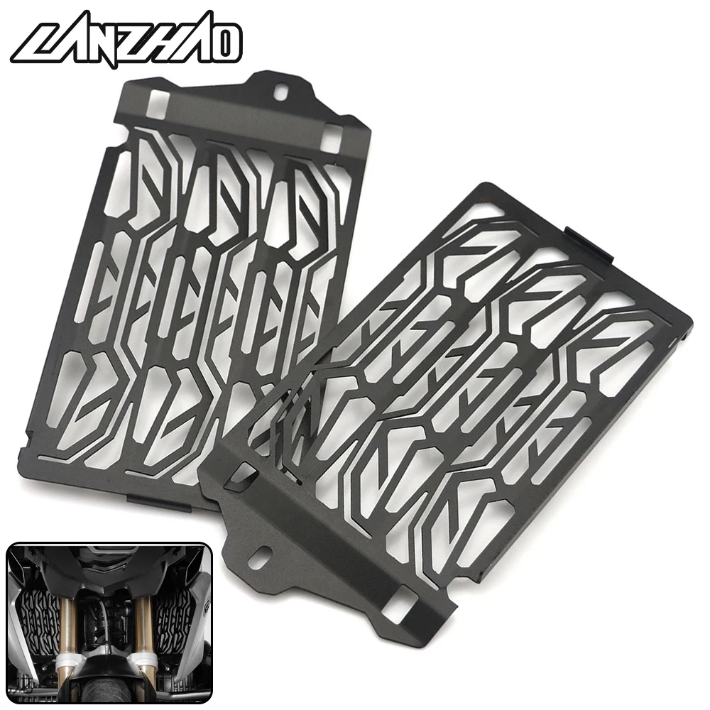 

Pair CNC Aluminum Motorcycle Accessories Radiator Guard Bezel Grill Cover for BMW R1200GS LC /Adventure 2013 2014 2015 2016 2017