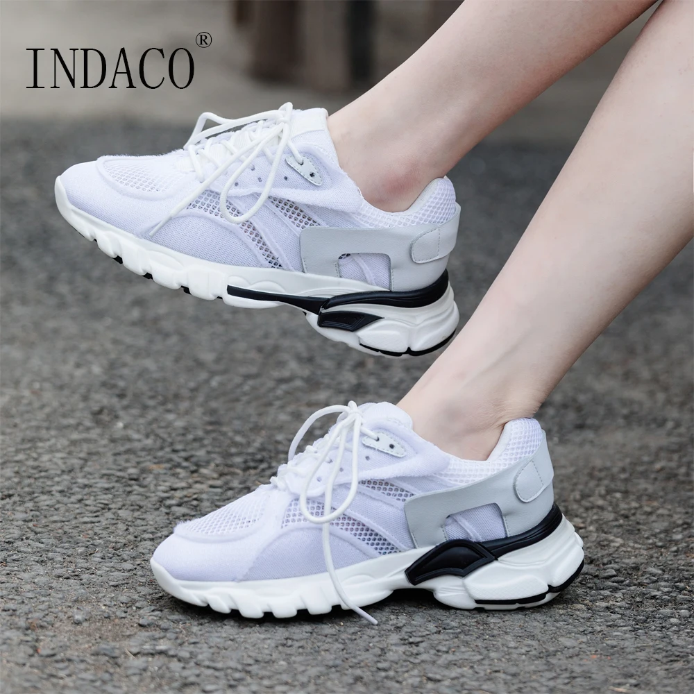 

2019 Shoes Woman Leather Women White Sneakers Designer Casual Shoes Women 5.5cm