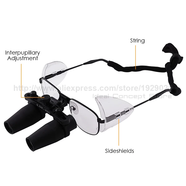 4-Ideal-Concept-Dental-Loupe-NDL-040N-Parts