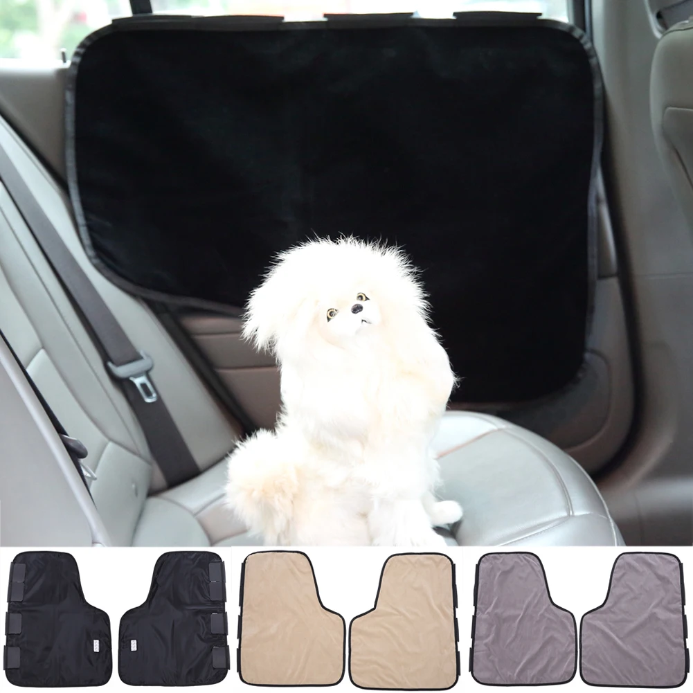 Us 7 47 23 Off Tinghao 2pcs Pet Car Door Covers Protect Dog Cat Scratch Guard Panel Fit All Vehicles In Dog Carriers From Home Garden On