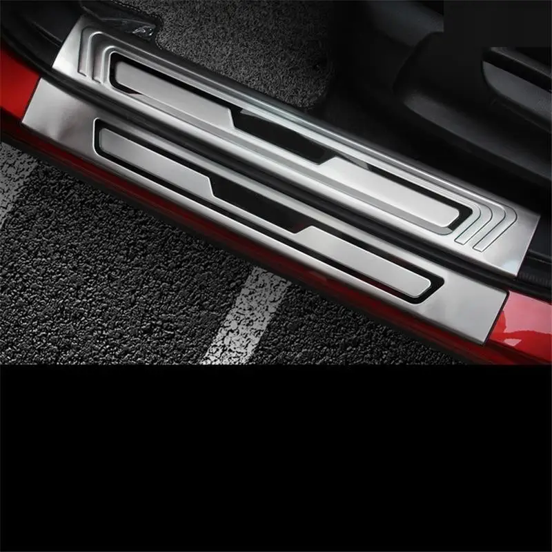 

Foot Pedal exterior durable auto chromium trim car styling protecter parts accessory modification 17 FOR Mazda CX-5