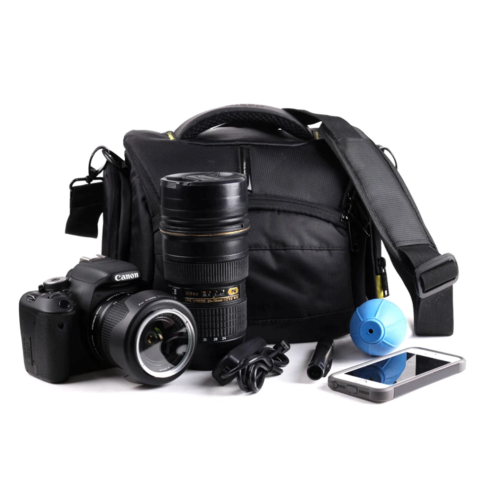 Waterproof Camera Case Bag Travel Shoulder Bags for Canon Nikon D3400