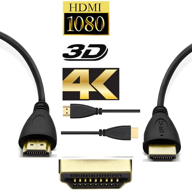 LNYUELEC Высокоскоростной HDMI кабель с Ethernet, поддерживает 1080p 3D и возврат звука, 0,3 м 1 м 1,5 м 2 м 3 м 5 м 7,5 м 10 м