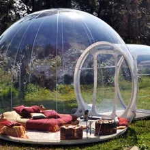 Надувная палатка с пузырчатым деревом, надувные палатки для дома, знаменитые палатки для кемпинга на заднем дворе, 0,45 мм ПВХ carpas de Camping 4 personas room