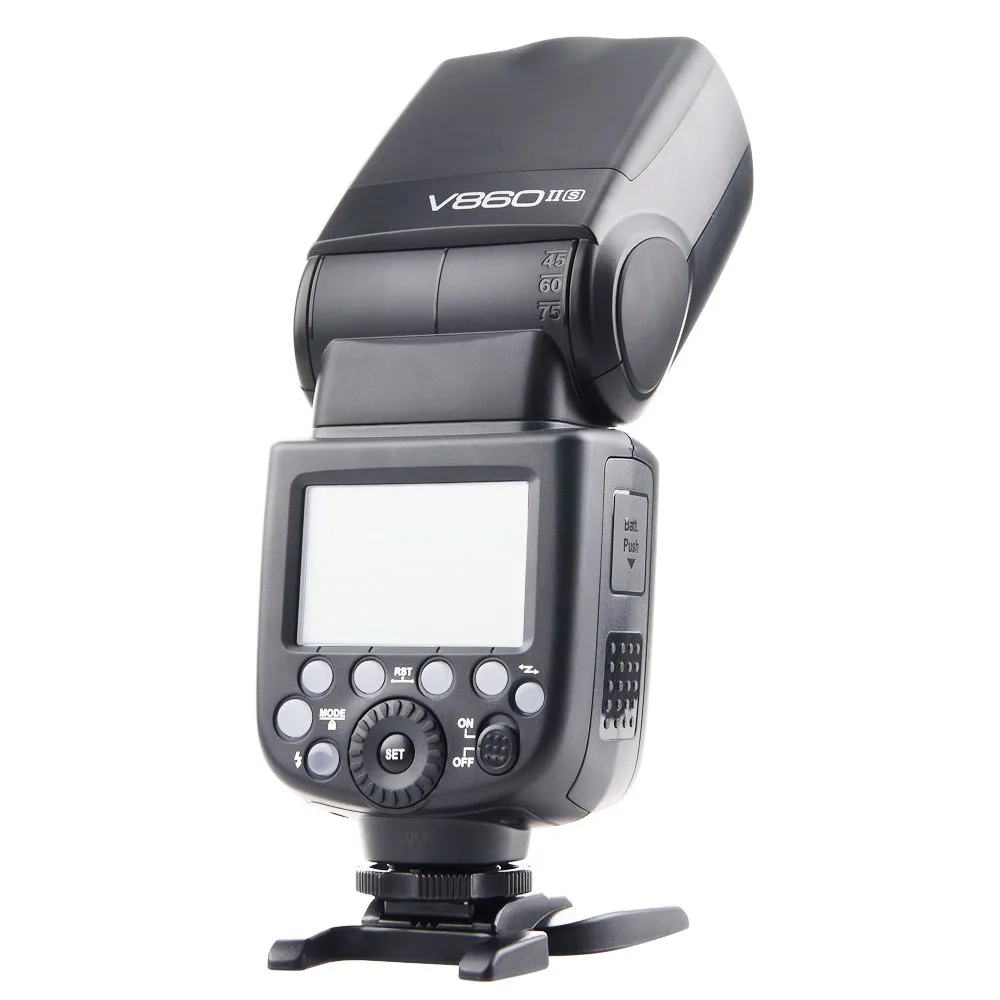 Godox Ving V860II-S литий-ионная батарея Speedlite вспышка для sony A7 A7S A7R A7R II A6000 A6300 MI Горячий башмак+ цветные фильтры+ софтбокс