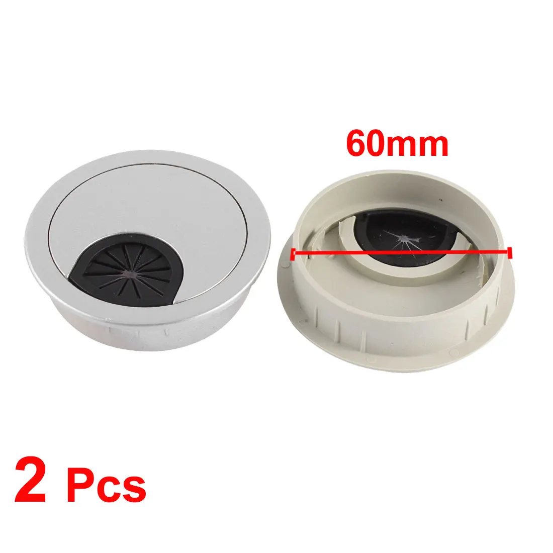 UXCELL Color 60Mm Mounting Dia Computer Office Desk Table Counter Top