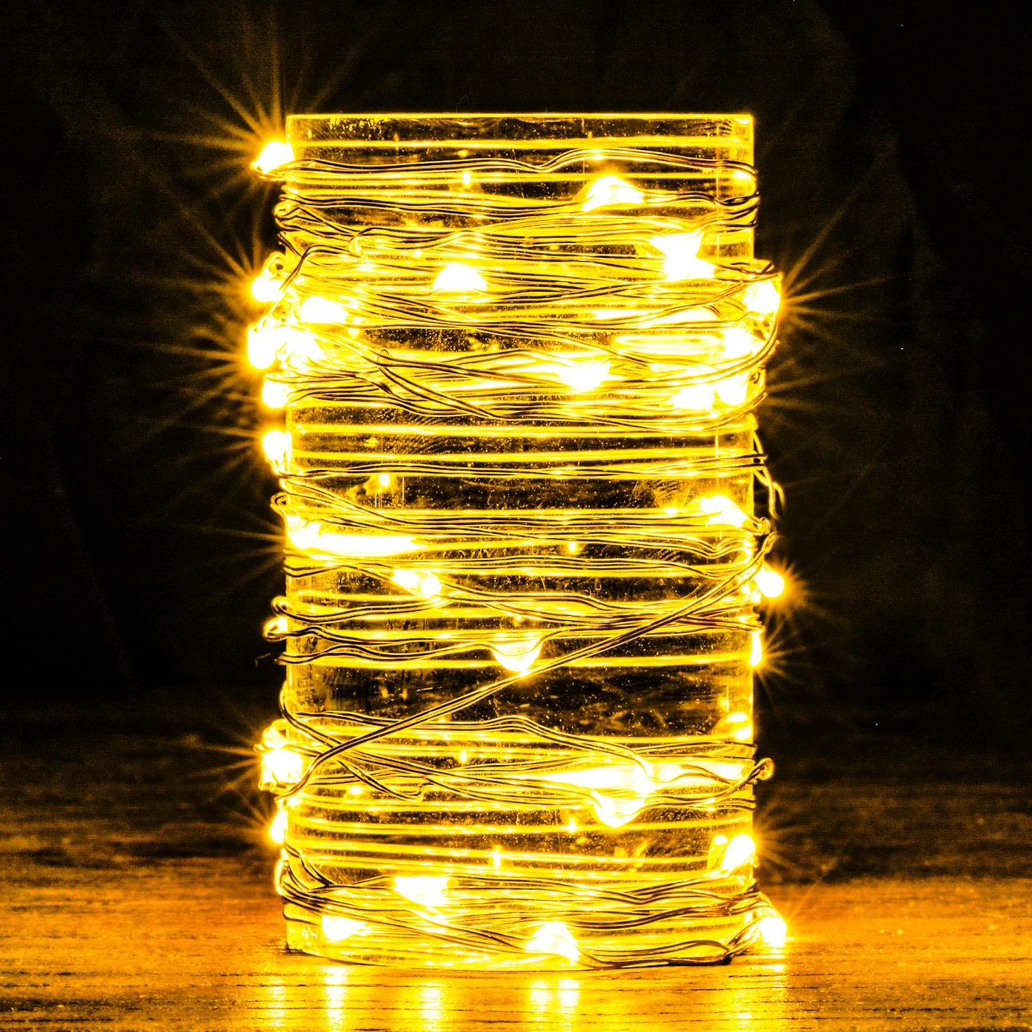 Magicfly 200 Leds Saline Water Fairy String Lights, Salt Water Power Rope Lamp for Outdoor