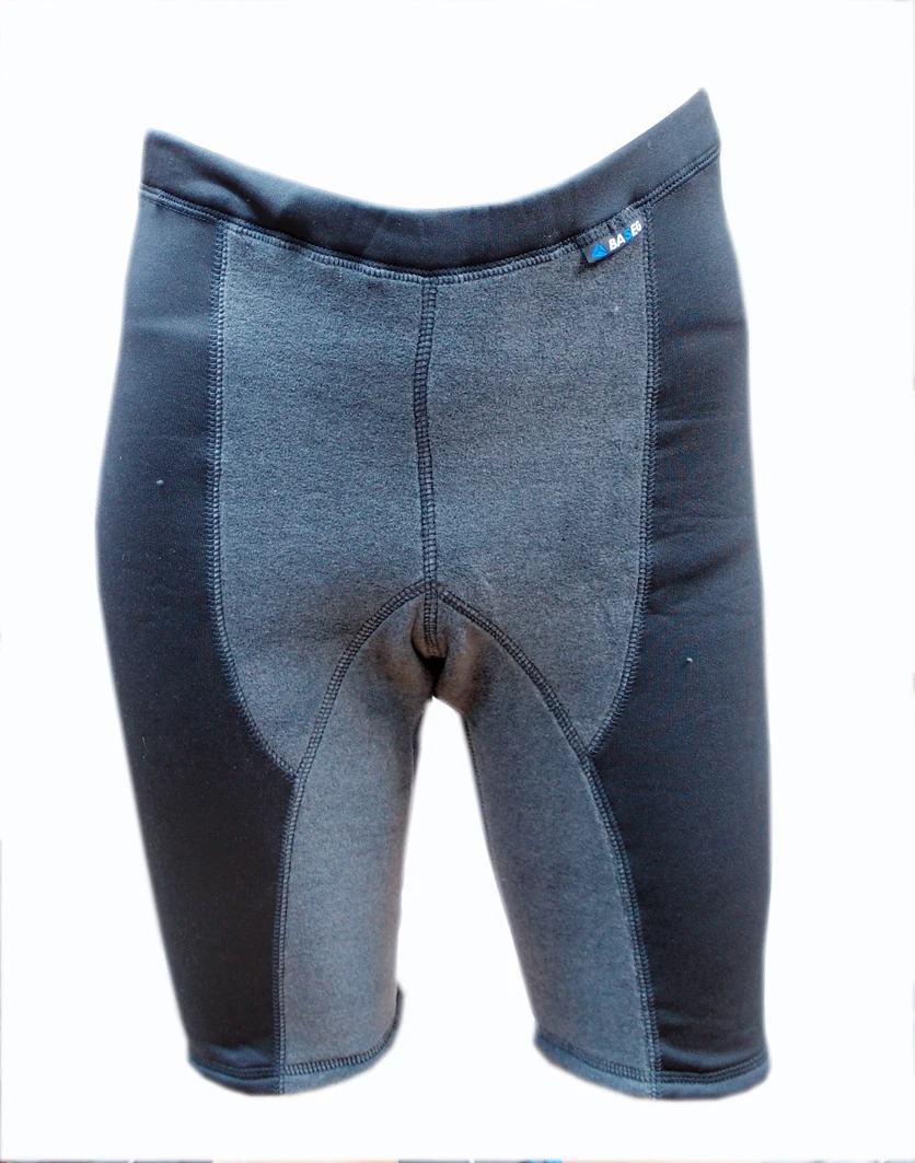 BASEG warm fleece shorts streching sport underwear skiing snowboarding safety sports protection