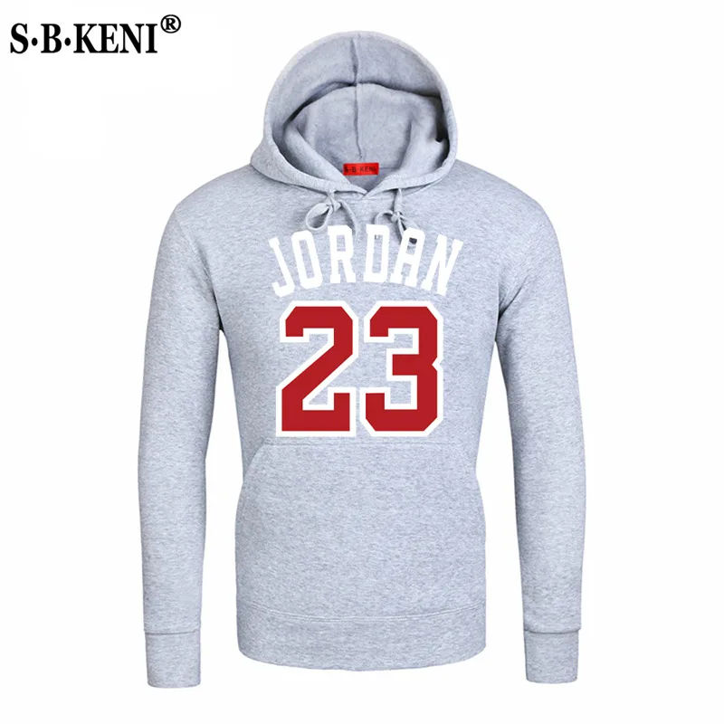 2018 Brand New Fashion JORDAN 23 Men Hooded Sweatshirts Print Mens Hoodies Pullover Loose Sweatshirt Tracksuit Clothing Male 