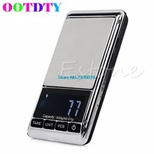OOTDTY Мини Цифровой точный вес Карманные электронные весы лабораторные весы 0,01 г 500 г ювелирные изделия кухонные инструменты MAR31_25