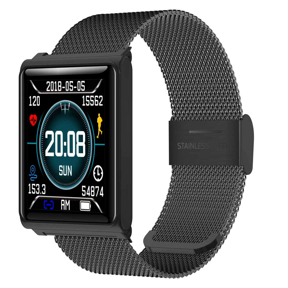 

N98 Bluetooth Smart Watch Message Display IP67 Wateproof Heart Rate Monitor Sport Smartwatch Men Wristwatch For Android and ios