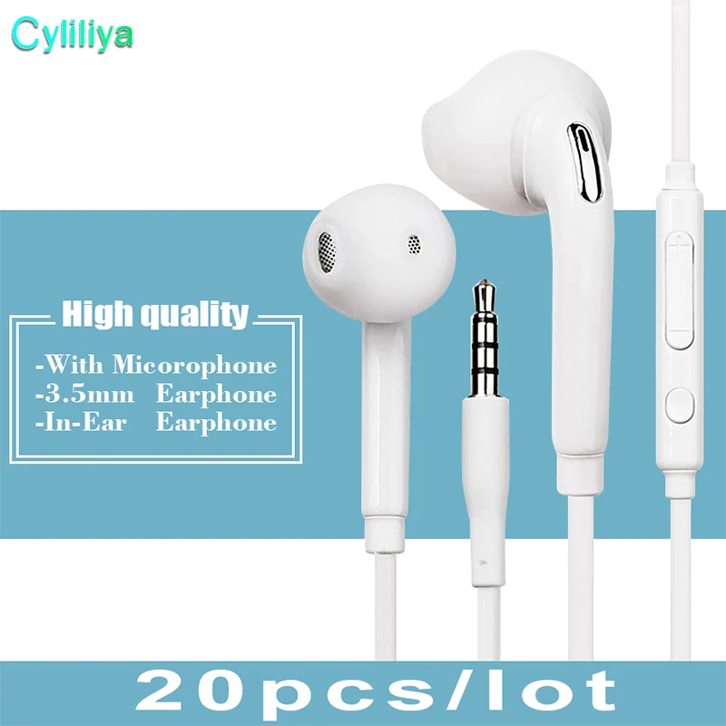 

Earphone High quality in-ear stereo Earbuds earpiece with Mic for samsung galaxy S5 S4 S6 S7 edge note 3 4