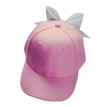 Женская Мода Большой бантом Бейсбол Кепки Snapback Регулируемый Хип-Хоп Плоская Шляпа
