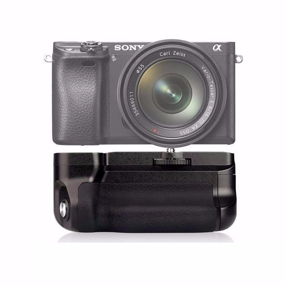 Meike MK-A6300 батарейный блок работает с NP-FW50 аккумулятором для цифровых камер SONY a6300