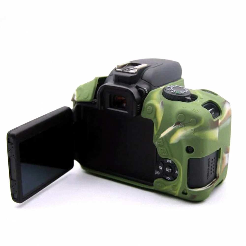 dslr kamera cantasi kilif cilt icin canon 600d 700d 650d silikon kilif kaucuk kamera cantasi koruyucu vucut kapak icin canon kamera cantasi