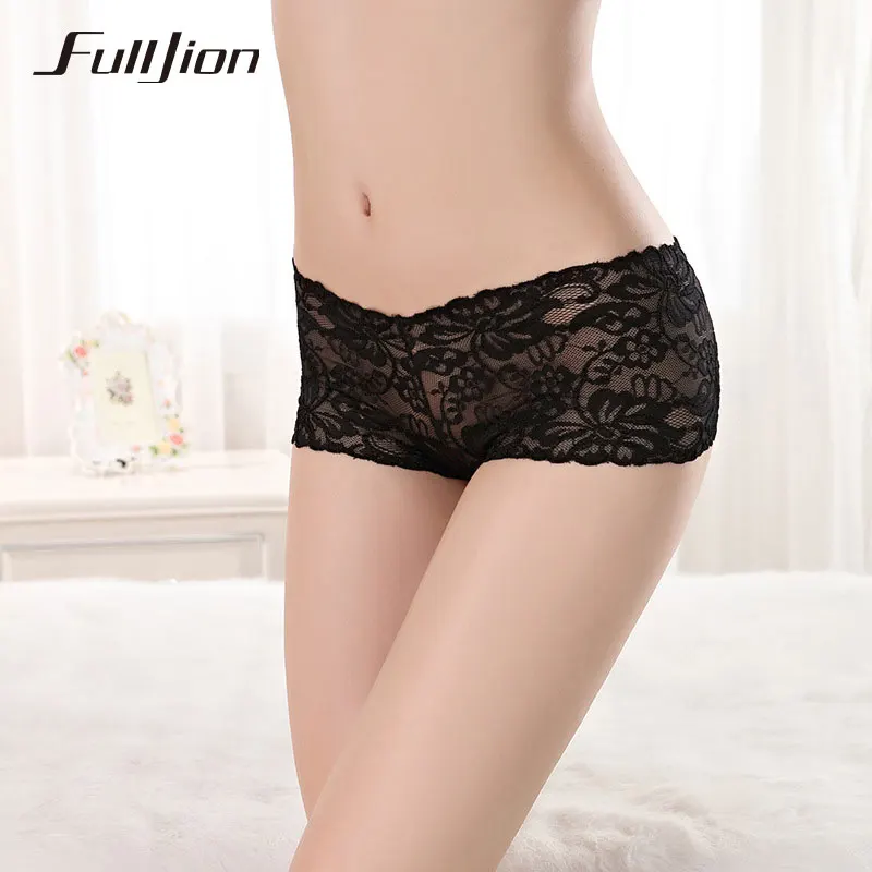 Fulljion 6 шт./лот летние тонкие кружевные трусики нижнее белье для женщин удобные