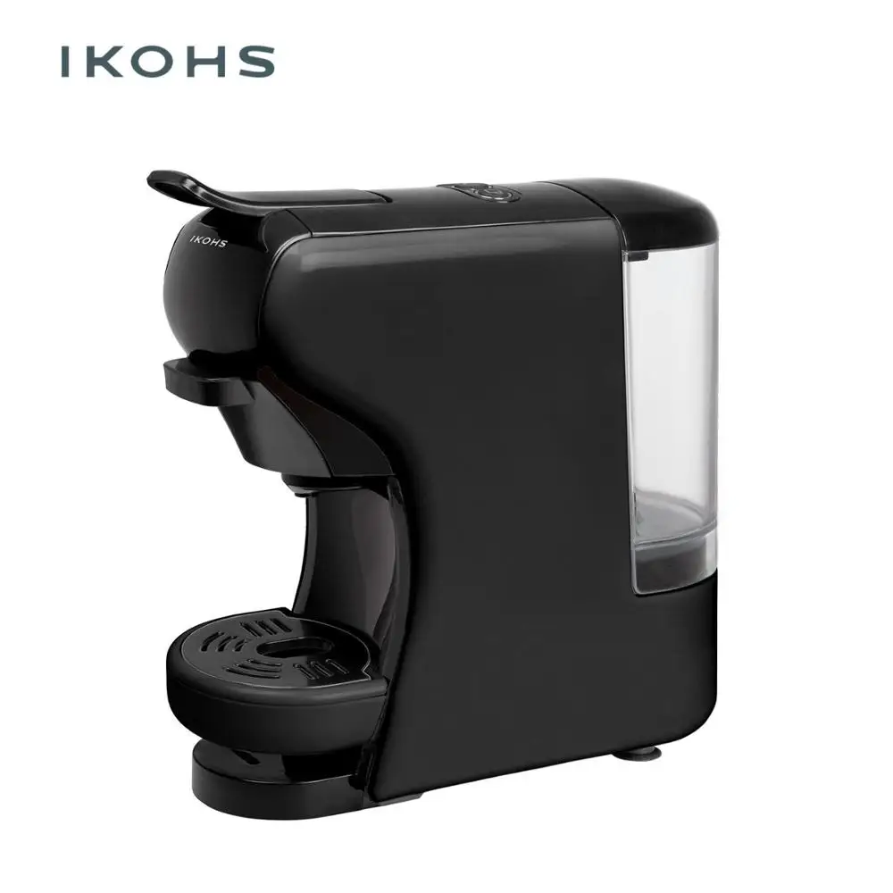 IKOHS POTTS Automatic Coffee Machine Express Black Color Capsules of Dolce Gusto Nespresso and for Ground Coffe 0.7L 1450W IKOHS POTTS Automatic Coffee Machine Express Black Color Capsules of Dolce Gusto Nespresso and for Ground Coffe 0.7L 1450W