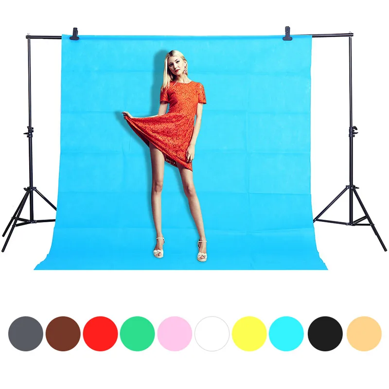 

1.6X2/3M Photo Studio Green Screen Background Photography backdrops Chroma key Background Non-Woven Photo Background Drop Ship