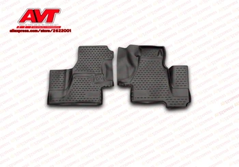 

Floor mats case for Mersedes-Benz Sprinter W909 2000-2006, 2013- 2 pcs rubber rugs slip rubber interior car styling accessories