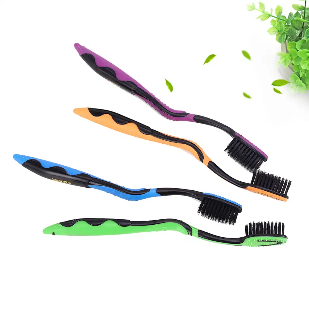 4pcs nano toothbrush men women soft bristle toothbrush fresh
