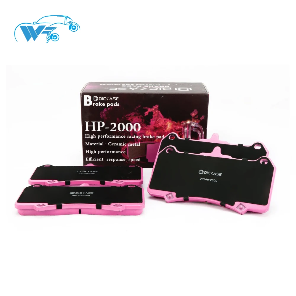 

KOKO RACING hp1000 pads model cars brake pads for street using WT-GT6 caliper pads for Mercedes 2007 "W209 Clk63"