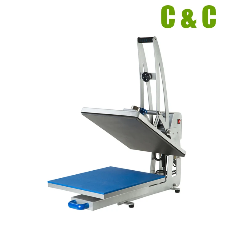 

Semi Auto Open Magnetic Drawer T-shirt Sublimation Printing Heat Press Transfer Machine NO.CH1702 40*50cm Wholesale